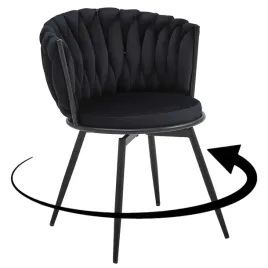 krzeslo-obrotowe-dc-3027-or-czarny-welur-or-czarne-nogi