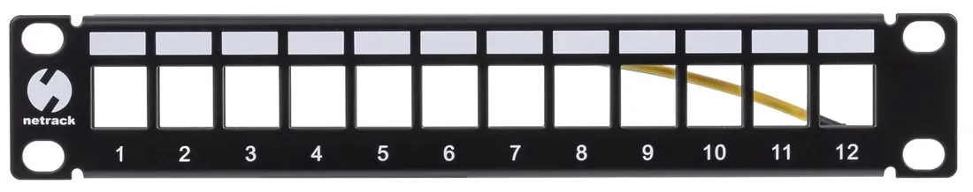 patch-panel-keystone-rack-10-1u-12-porty-ftp-stp-netrack-czarny-stan-nowy