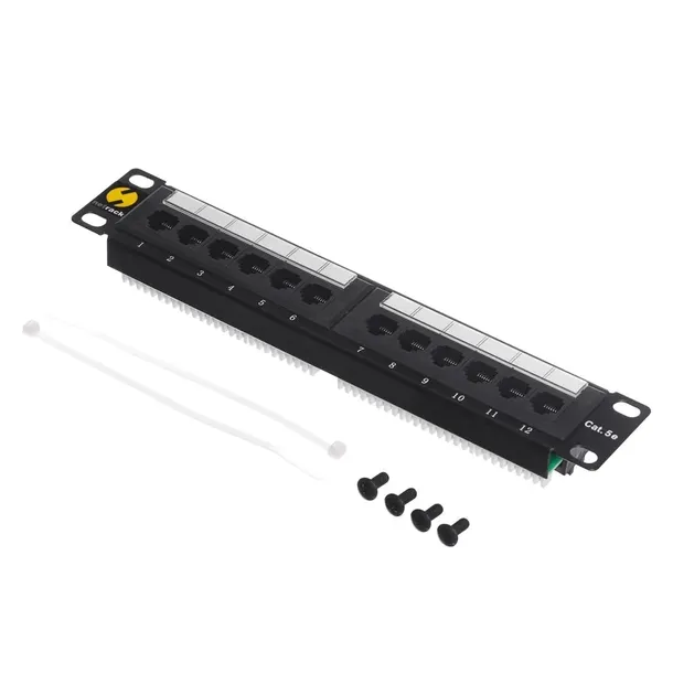 patch-panel-rack-10-1u-12-porty-kat-5e-utp-netrack-czarny-stan-opakowania-oryginalne