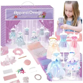 zestaw-do-projektowania-ubran-dla-dziewczynek-xll-akcesoriow-diy-kreatywne