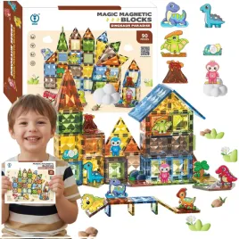 klocki-magnetyczne-dinozaury-dla-dzieci-zestaw-konstrukcyjny-xxl-90-el