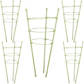 x5-podpora-do-roslin-podporka-kwiatow-zielona-obrecz-ze-stal-rurek-45cm