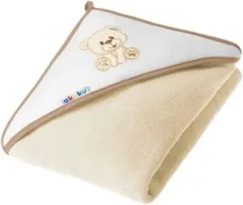 akuku-okrycie-kapielowe-dzieciece-z-kapturkiem-bawelna-100x100-cm-mis-ecru