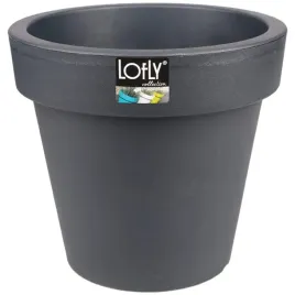 doniczka-oslonka-lofly-antracyt-245x225mm-okragla-donica-rosliny-ziola-67l
