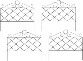 x4-plotek-rabatowy-deluxe-zielony-metalowy-ozdobny-ogrod-45x43cm