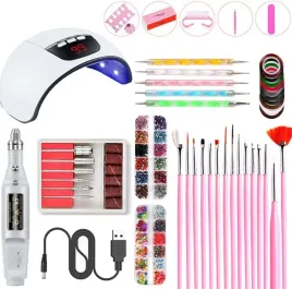 zestaw-do-hybrydy-lampa-led-uv-manicure-frezarka