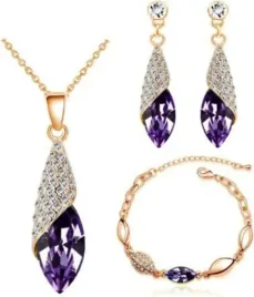 zloty-komplet-bizuterii-zlocony-sliwkowe-lezki-prezent-pozlacany-cyrkonie