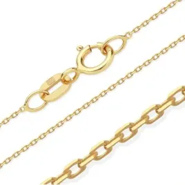 zloty-lancuszek-333-ankier-diamentowany-50-cm