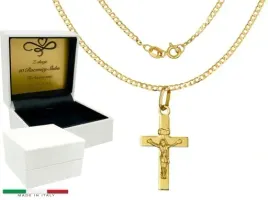zloty-lancuszek-585-krzyzyk-komunia-chrzest