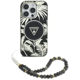 etui-guess-palm-trees-triangle-pearl-strap-magsafe-do-iphone-16-czarny