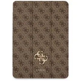 guess-gufc13pm24ps4sgw-ipad-pro-13-2024-brazowy-brown-magnetic-4g-big-logo
