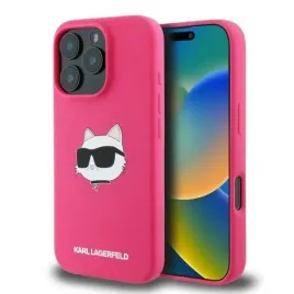 karl-lagerfeld-klhmp16lschpplf-iphone-16-pro-fuksja-fuschia-hc-magsafe-sil