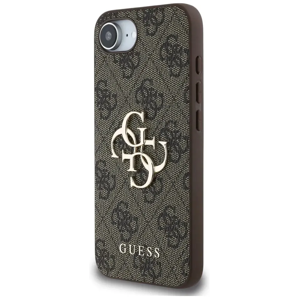 etui-guess-4g-big-logo-do-iphone-16e-brazowy