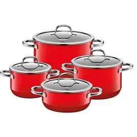 silit-4-parts-passion-cookware-set-red