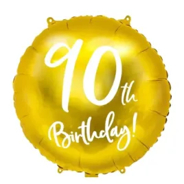 balon-na-90-urodziny-nadruk-90th-birthday-zloty-45cm-foliowy-1-sztuka-fb24m
