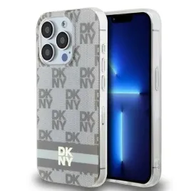 dkny-dkhmp15lhcptse-iphone-15-pro-6-1-bezowy-beige-hardcase-iml-checkered