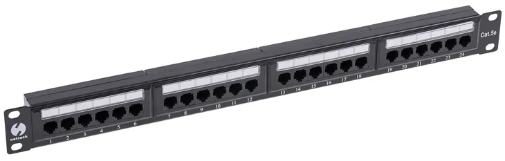 patch-panel-rack-19-1u-24-porty-kat-5e-utp-netrack-czarny-waga-z-opakowaniem-0-88-kg