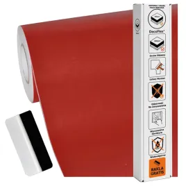 okleina-meblowa-samoprzylepna-122x300cm-blat-drzwi-gruba-struktura-czerwona