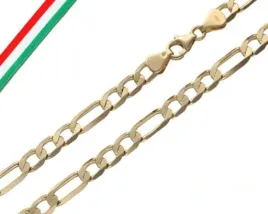 zloty-lancuszek-585-splot-figaro-42cm-chrzest-383-zolte-zloto-14k-prezent