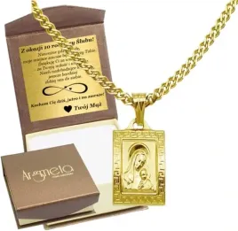 zloty-lancuszek-damski-monaliza-pelny-z-medalikiem-pr-585-grawer-gratis