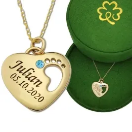 zloty-lancuszek-duze-serduszko-prezent-dla-mamy