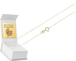 zloty-lancuszek-klasyczny-ankier-45-cm-uniseks-na-chrzest-komunie-grawer