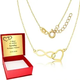 zloty-lancuszek-nieskonczonosc-celebrytka-grawer