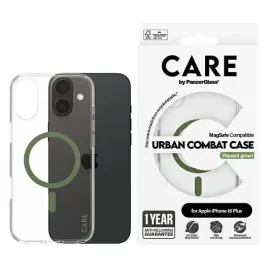 etui-care-by-panzerglass-flagship-case-z-magsafe-na-iphone-16-plus-zielon