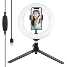 lampy-led-pierscionkowe-20cm-z-statywem-i-uchwytem-na-telefon-pkt3073b