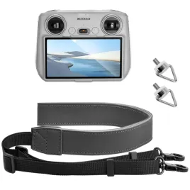 wisebom-pasek-skorzany-do-dji-rc-dji-rc-2-dji-rc-pro-ciemnoszary