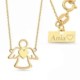 zloty-naszyjnik-333-celebrytka-aniolek-grawer