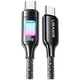 kabel-usams-tc-series-sj750-100w-usb-c-do-usb-c-12-m-tarnish