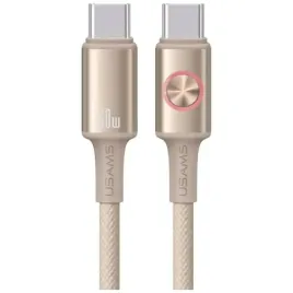 kabel-usams-huan-series-sj752-60w-usb-c-do-usb-c-12-m-tytanowy