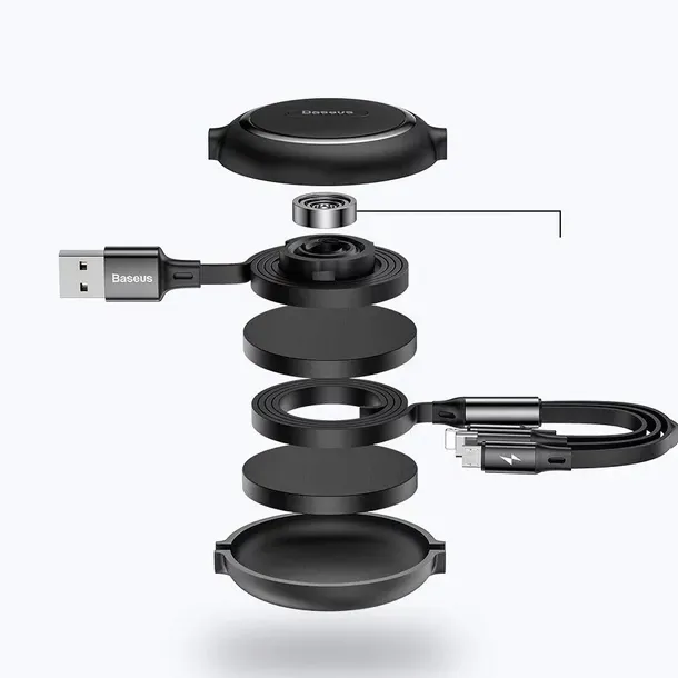 baseus-golden-loop-rozwijany-kabel-3w1-usb-micro-usb-lightning-usb-c-stan-opakowania-oryginalne