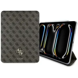 etui-guess-magnetic-4g-big-logo-na-ipad-pro-13-2024-brazowe