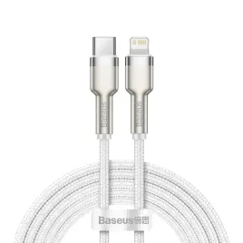 kabel-baseus-cafule-series-metal-data-usb-c-lightning-20w-pd-2-m-bialy