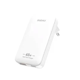 ladowarka-sieciowa-podrozna-gan-dudao-a65q-65w-usb-a-usb-c-pd-ultracienka
