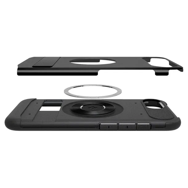etui-spigen-slim-armor-mag-magsafe-do-iphone-16e-black-certyfikat-ce