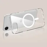 etui-do-iphone-16e-tech-protect-flexair-hybrid-magsafe-clear