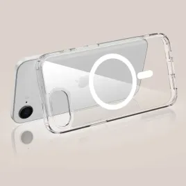 etui-do-iphone-16e-tech-protect-flexair-hybrid-magsafe-clear