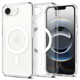 etui-do-iphone-16e-spigen-ultra-hybrid-mag-magsafe-frost-white