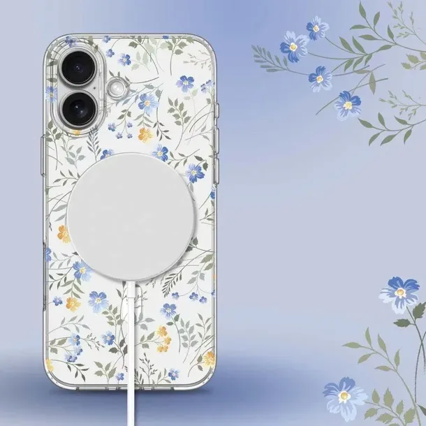 etui-do-iphone-16e-tech-protect-flexair-magsafe-spring-flowers-certyfikat-ce