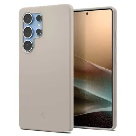 etui-do-samsung-galaxy-s25-ultra-natural-titanium-spigen-silicone-fit-mag-m