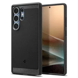 etui-do-samsung-galaxy-s25-ultra-matte-black-spigen-rugged-armor-mag-magsaf