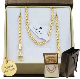 zloty-pelny-lancuszek-damski-bismark-pr-925-585-solidny-grawer-gratis