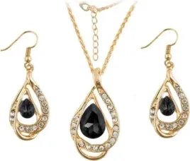zloty-zestaw-bizuterii-zlocone-krople-czarne-kamienie-cyrkonie-migdaly