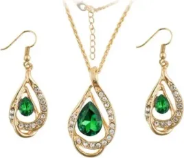 zloty-zestaw-bizuterii-zlocone-szmaragdowe-cyrkonie-eleganckie-krople