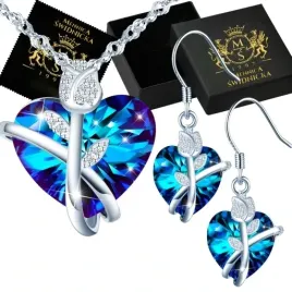 mennica-swidnicka-serce-srebrny-komplet-kolczyki-zawieszka-lancuszek