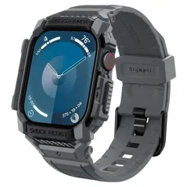 etui-z-paskiem-do-apple-watch-10-46mm-dark-grey-spigen-rugged-armor-pro