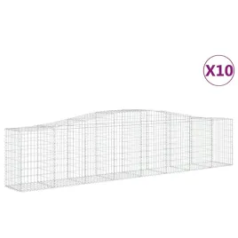kosze-gabionowe-10-szt-400x50x80-100-cm-galwanizowane-zelazo